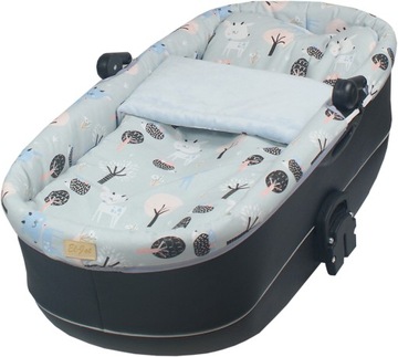 КОМПЛЕКТ ПОСТЕЛЬНОГО ПРИНАДЛЕЖНОСТИ+ПЕРЕПАДА+МАТРАС LPB