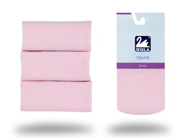 Wola BASIC bawełniane rajstopy, PEARL PINK, 56-62