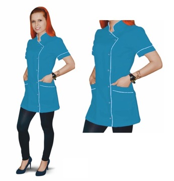 FARTUCH MEDYCZNY/KOSMETYCZNY TKANINA KLOPMAN 3XL