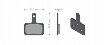 KLOCKI HAMULCOWE TEKTRO HD-M275
