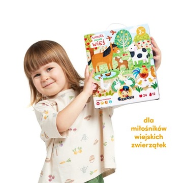 Пазл CzuCzu Happy Village 2+ 24 шт. и добавил картинки