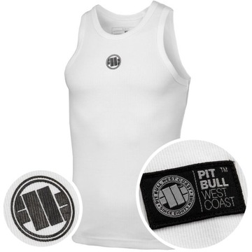 Męski Tank Top Koszulka Pitbull RIB Small Logo Bezrękawnik Podkoszulek