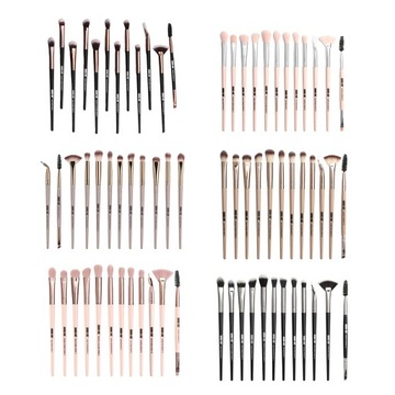 3 набора кистей для макияжа глаз по 12 предметов.