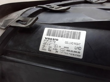 31214173 SVĚTLO LEVÝ PŘEDNÍ 2.4 D5 120 2008 VOLVO S80 I (TS XY)