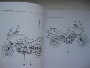 SUZUKI V-STROM DL-650 Руководство пользователя на польском языке