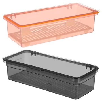 Storage Cubes Крышка Контейнер для посуды с выдвижным ящиком