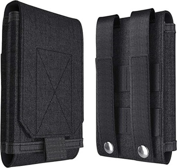 POKROWIEC NA TELEFON ŁADOWNICA TAKTYCZNA CZARNA