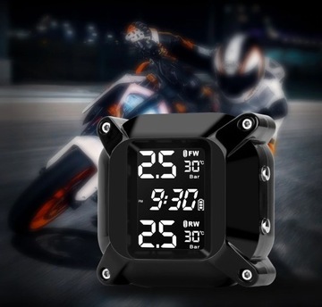 Система контроля давления в шинах для мотоциклов