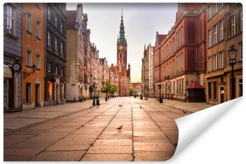 Fototapeta do sypialni Gdańsk miasto ulice 90x60