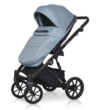 ПОЛЬСКАЯ ЛЕГКАЯ МНОГОФУНКЦИОНАЛЬНАЯ КОЛЯСКА 2в1 / RIKO BASIC DELTA OCEAN