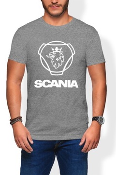 MĘSKI T-SHIRT KOSZULKA DLA KIEROWCY TIRA SCANIA L MĘSKA TSHIRT Z NADRUKIEM