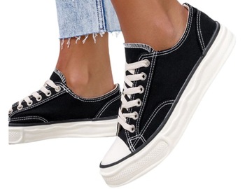 TENISÓWKI BUTY SPORTOWE TRAMPKI DAMSKIE NISKIE 39