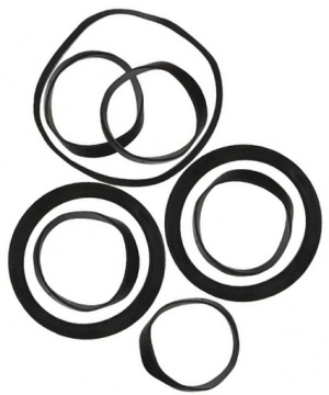 РЕМОНТНЫЙ КОМПЛЕКТ ДЛЯ 2-КОМНАТНОГО СИФОНА ПРОКЛАДКА СИФОНА