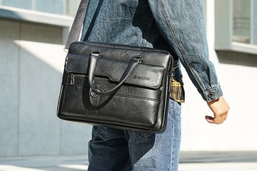 BALTAN Business BAG, портфель для ноутбука, экокожа, вместительный КАЧЕСТВО