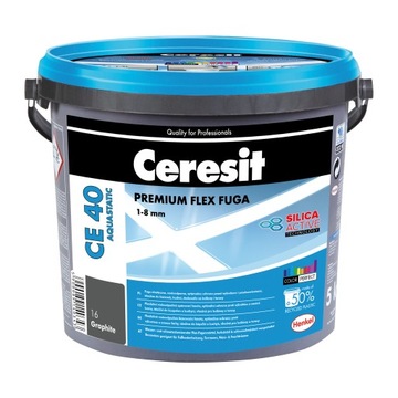 Ceresit CE 40 GRAPHITE fuga elastyczna 5 kg