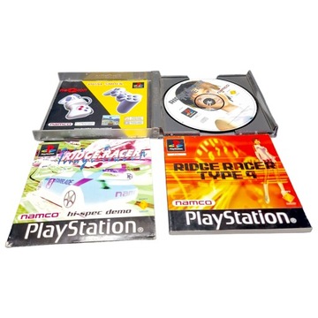 Ridge Racer Type 4 Sony PlayStation (PSX,PS1) #2 + демоверсия Hi-Spec