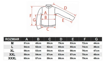 4F MĘSKI CIENKI POLAR BLUZA POLAROWA / XXXL 3XL