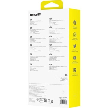 Магнитная подставка для телефона BASEUS MagPro черная BS-HP014