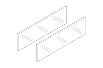 BLUM ZE7S488G LEGRABOX Free szkło do 600mm
