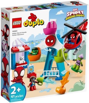 LEGO DUPLO 10963 Spider-Man i przyjaciele w wesołym miasteczku