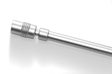 MINI KARNISZ TELESKOPOWY Cylinder chrom 80-120 cm