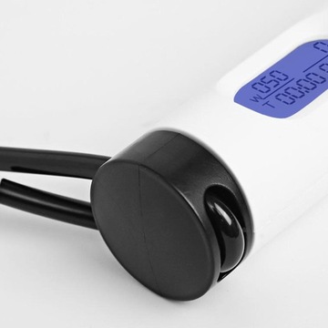 Skakanka z licznikiem kalorii/okrążeń, kolor czarny