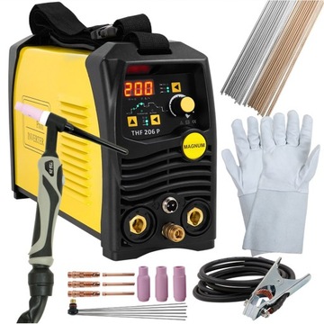 Spawarka inwertorowa Magnum TIG DC 200A MMA Puls