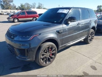 Land Rover Range Rover Sport III 2022 Land Rover Range Rover Sport 2022r., 4X4, od ubezpieczalni 3.0 Benzyna, zdjęcie 2