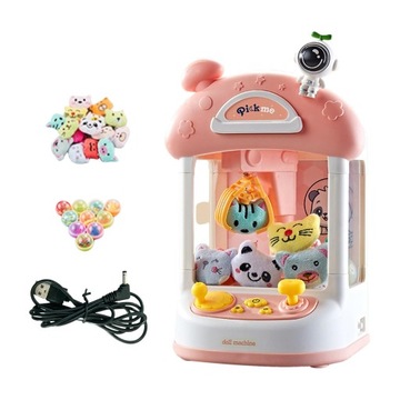 Claw Machine Arcade Claw Gra Różowe 20 lalek