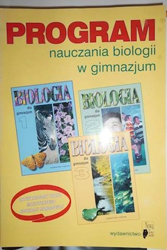 Program nauczania biologii w gimnazjum - M.Kłyś