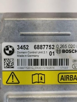 6887752 MODUL AIRBAG BMW 4 CABRIO F33 F83 440 I