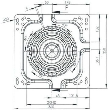 Сиденье SEAT ZETOR URSUS MTZ + ПОВОРОТНАЯ ПЛАСТИНА