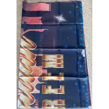 Ид Мубарак Стена Фон Ид Мубарак Баннеры Украшения Большая Ткань