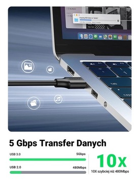 USB 3.0 A-A M-F Удлинительный кабель USB 3.1 50 см