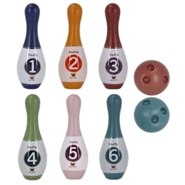 Cyfrowy wzór Multi Color Bowling