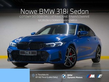 BMW Seria 3 G20-G21 Limuzyna 2.0 318i 156KM 2025 BMW Seria 3 18i 156 KM - Pakiet M Pro - Kamera 360 - Adaptacyjne LEDy 2.0