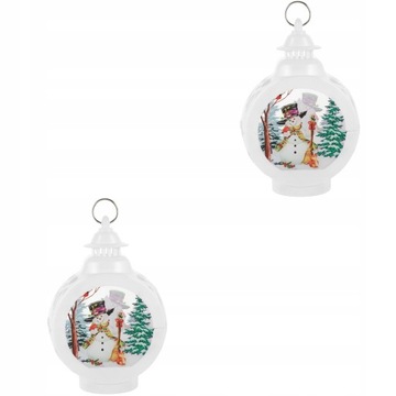 Рождественский фонарь Native Snow Globe LED