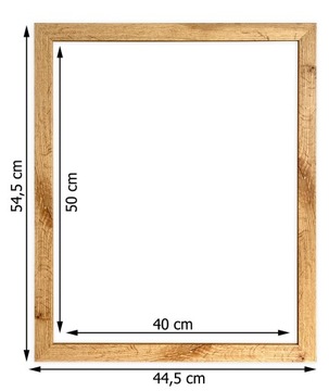 Фоторамка 40х50 Пандора дуб вотан рамка