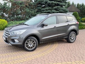 Ford Kuga II SUV Facelifting 1.5 EcoBoost 120KM 2017 Ford Kuga 1.5 120KM 1-reka Zarejestrowany w PL Bogato wyposazony, zdjęcie 20