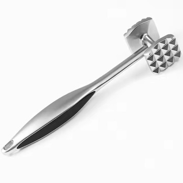 ТЯЖЕЛЫЙ МЕТАЛЛ ПЕСТИК ДЛЯ МЯСА, СТЕЙКОВ, ЧОПТОВ, ДВУХСТОРОННИЙ, НЕСКОЛЬЗЯЩИЙ