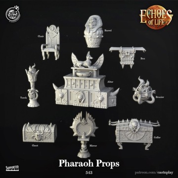 CastNPlay - Pharaoh Props
