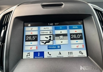 Ford S-Max II Van 2.0 TDCi 150KM 2017 Ford S-Max Bezwypadkowy, FV23, 4x4, Titanium, KredytowanieLeasing, gwaranc, zdjęcie 26