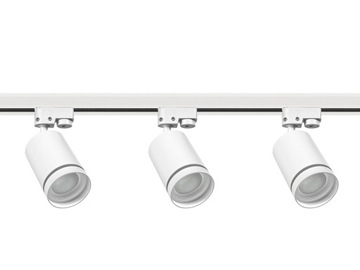 Zestaw Szynoprzewód 3x Lampa Oprawa GU10 Szyna 1m Listwa 1-Fazowa