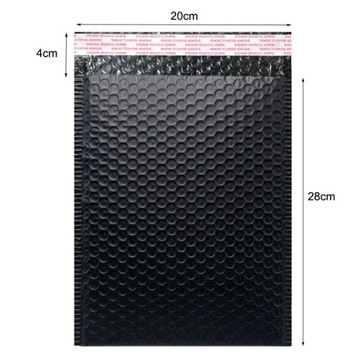 Styl 20x28 cm-50 sztuk Lot różowe piankowe kopertó