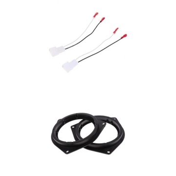 ąż + 2 szt. Adapter do głośnika tubowego do toyoty