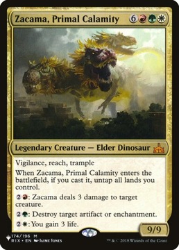 Zacama, Primal Calamity ZNL -