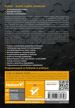 Python. Kurs dla nauczycieli i studentów