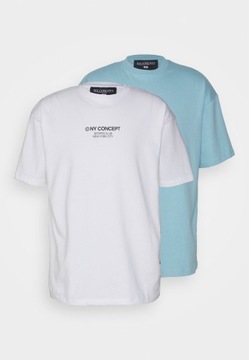 T-shirt unisex NY Concept dwupak rozmiar S