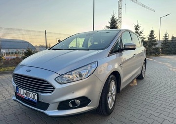Ford S-Max II Van 2.0 EcoBlue 150KM 2019 Ford S-Max 2.0 TDCi Titanium 150KM 2019r Stan BDB!