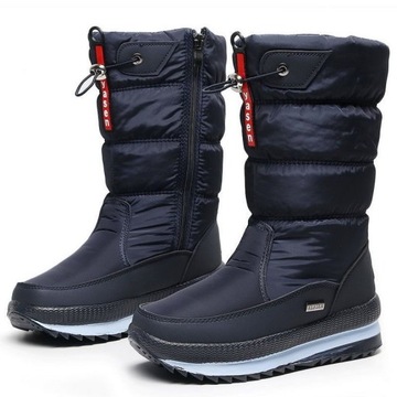 BUTY ZIMOWE ŚNIEGOWCE CIEPŁE KOZAKI WYSOKIE 36-41